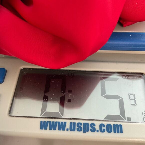 Ariat Top Women’s Medium Red Embellished SemiSheer Blouse Western Rodeo Cowgirl - Picture 7 of 13